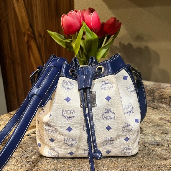 MCM Handbags - MCM EUC bucket crossbody